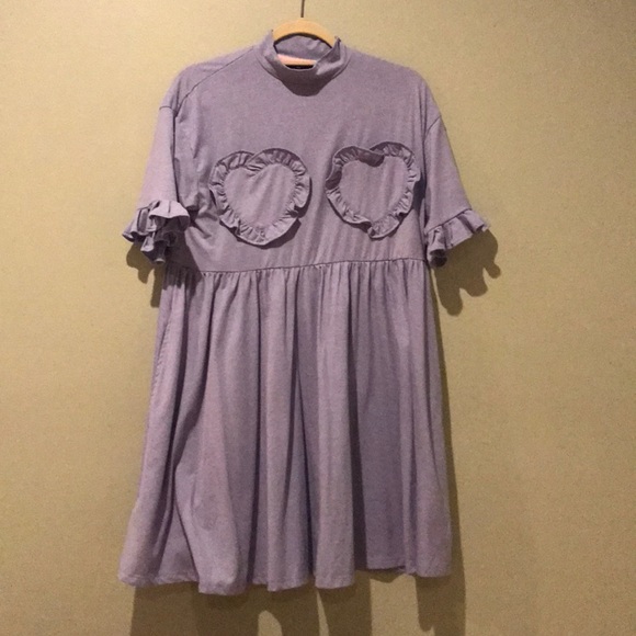 lazy oaf smock dress